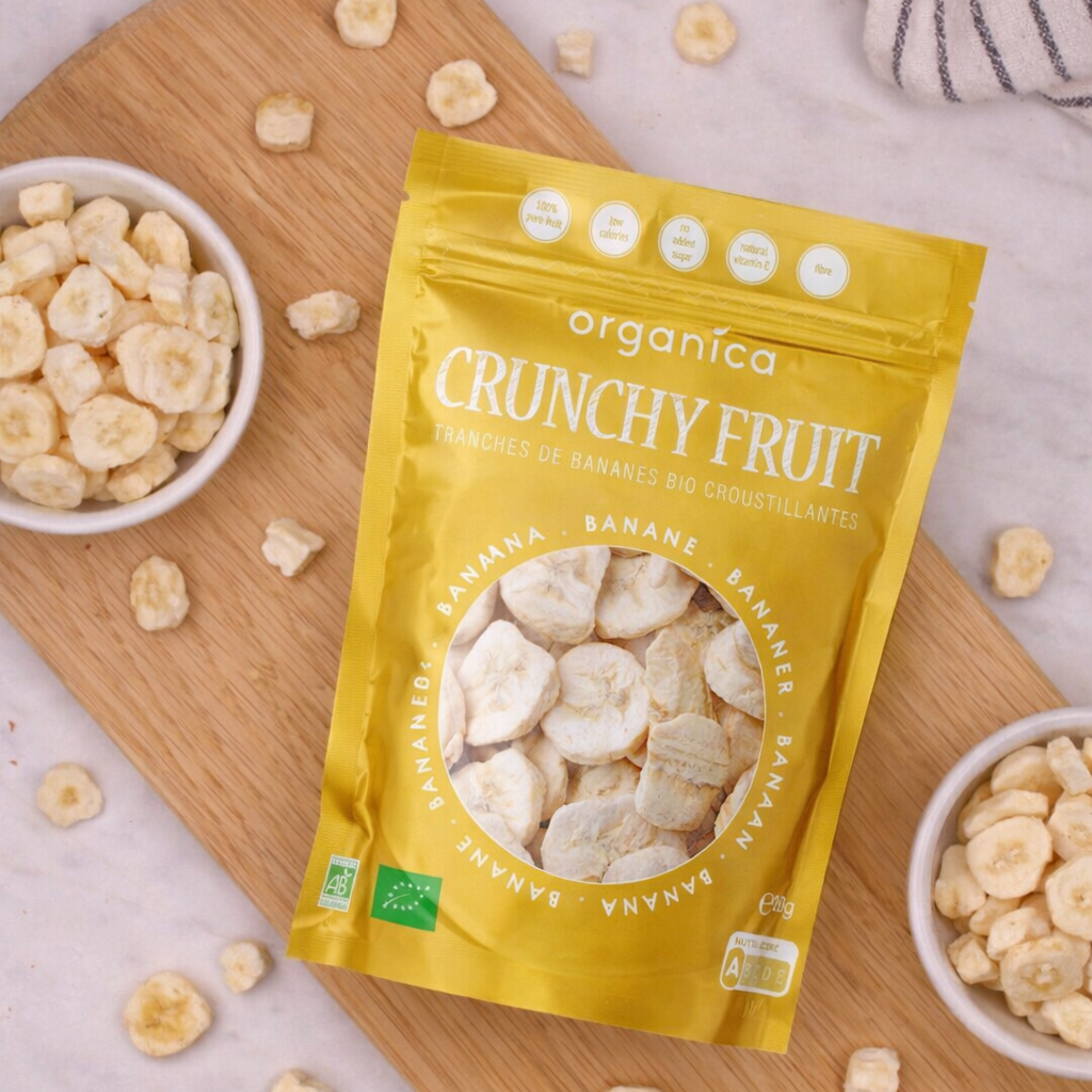 BOX DI 12 SNACK BANANA LIOFILIZZATA